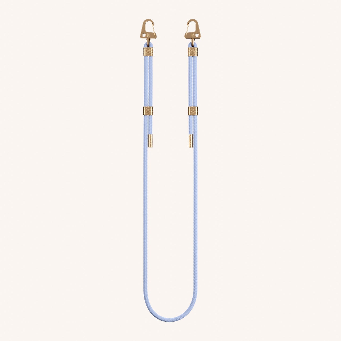 Carabiner Rope in Baby Blue