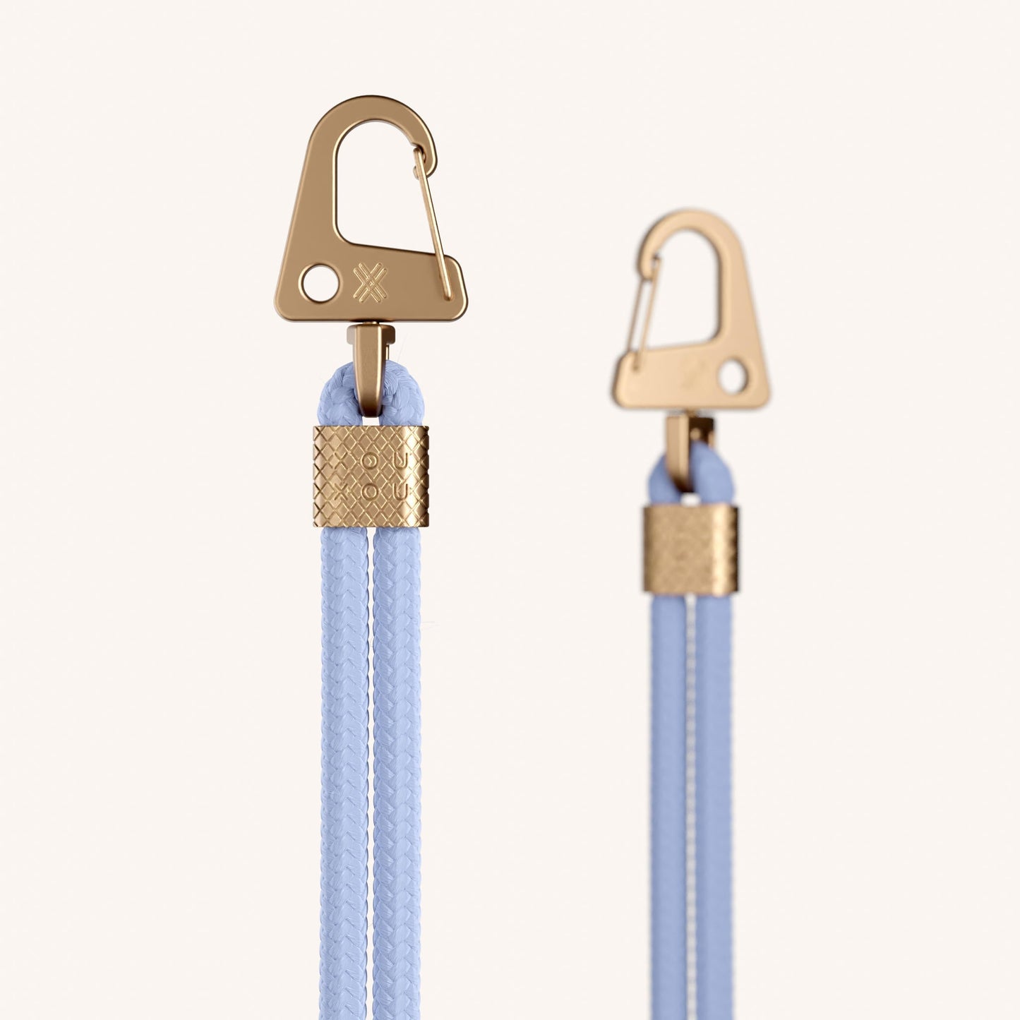 Carabiner Rope in Baby Blue