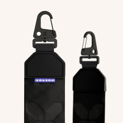 Ultrawide Lanyard in Black